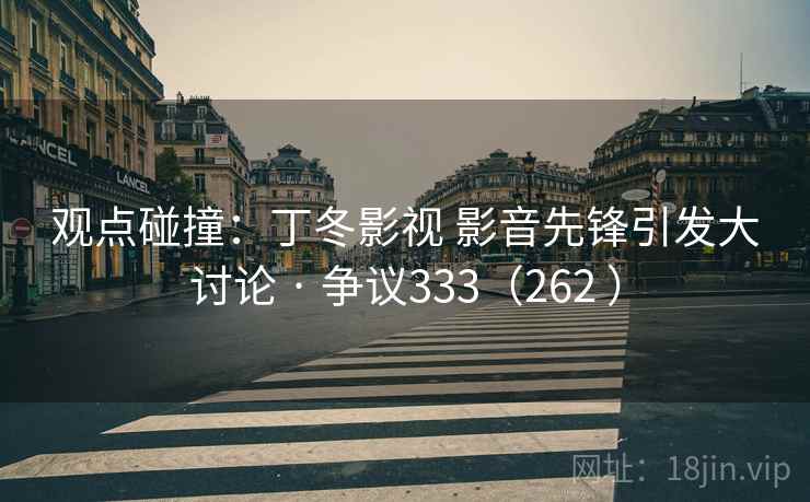 观点碰撞：丁冬影视 影音先锋引发大讨论 · 争议333（262 ）